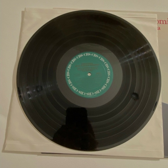 Christmas With Placido Domingo Vienna Symphony Orchestra LP CBS 37245 VG+ Insert - Picture 7 of 8